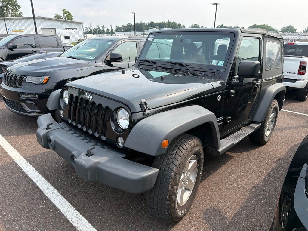 Certified 2017 Jeep Wrangler Sport SUV