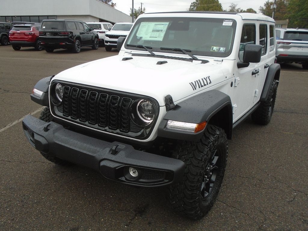 New 2025 Jeep Wrangler Willys Sport Utility