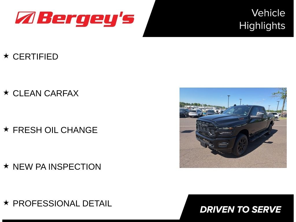 Certified 2025 Ram 2500 Big Horn Truck