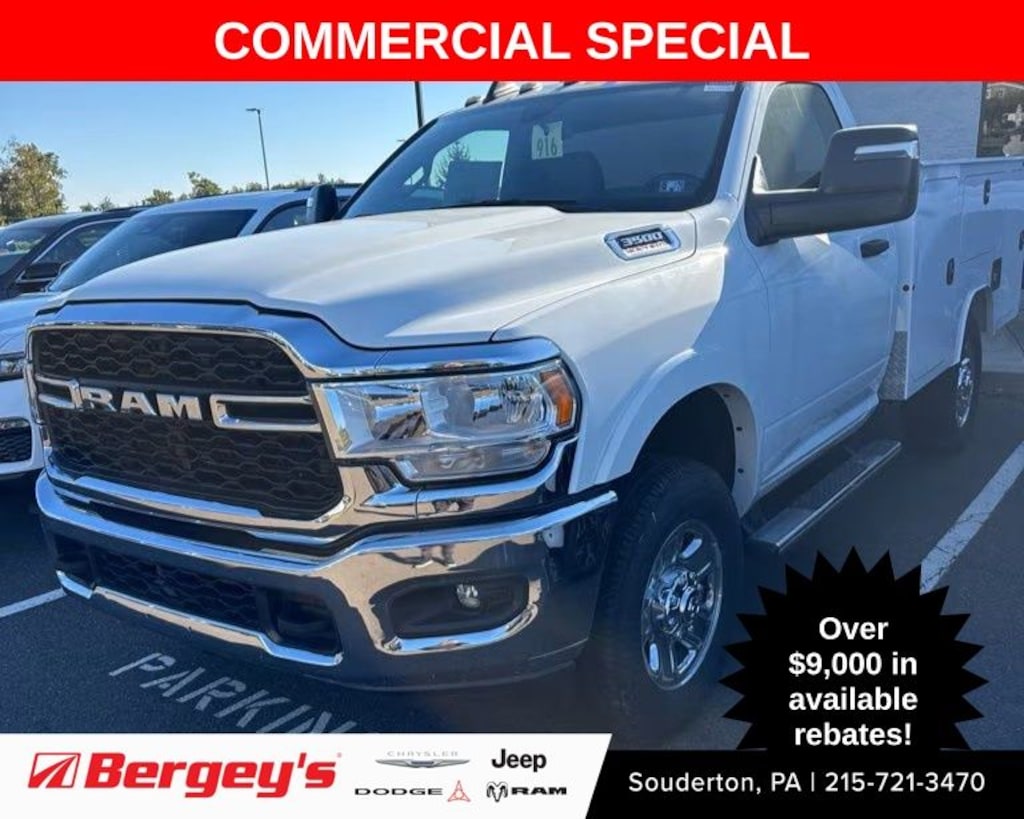 New 2024 Ram 3500 Tradesman Pickup