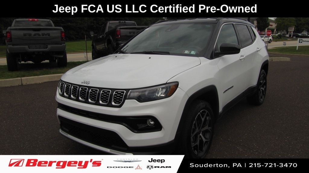 Certified 2025 Jeep Compass Limited SUV
