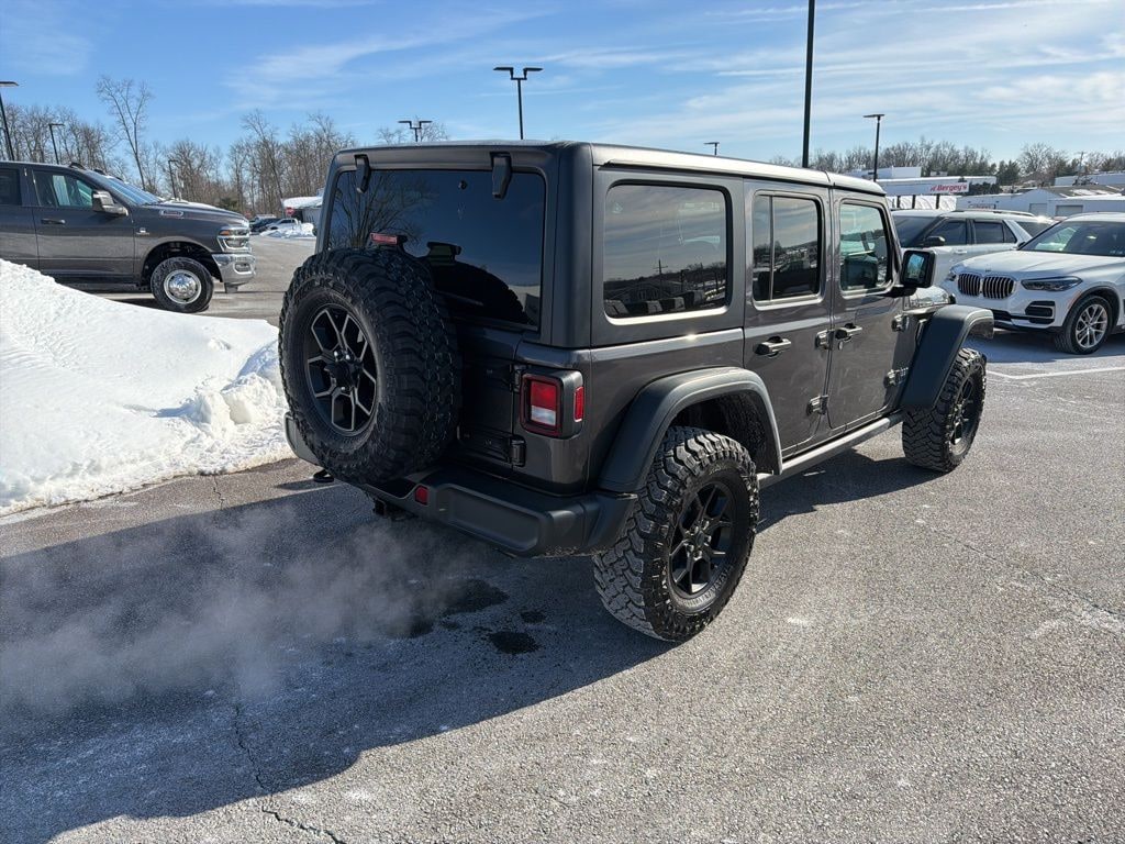 Certified 2025 Jeep Wrangler Willys 4xe SUV