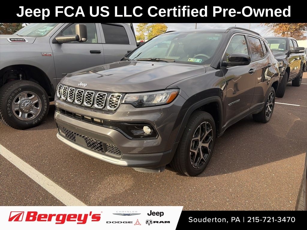Certified 2024 Jeep Compass Limited SUV
