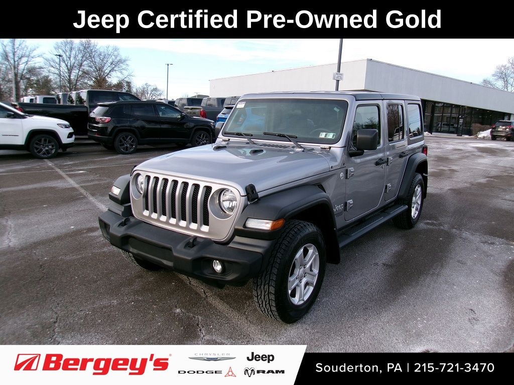 Certified 2020 Jeep Wrangler Unlimited Sport S SUV