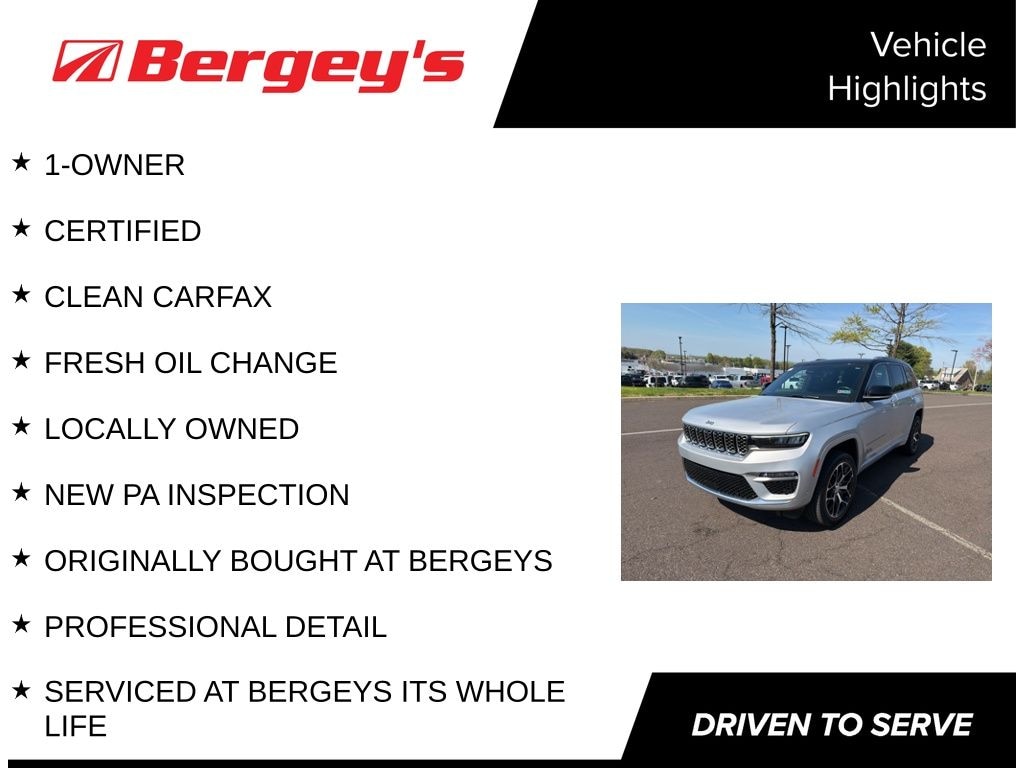 Certified 2023 Jeep Grand Cherokee Summit Reserve SUV