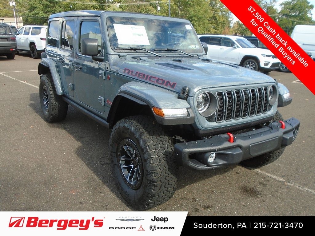 New 2025 Jeep Wrangler Rubicon X Sport Utility