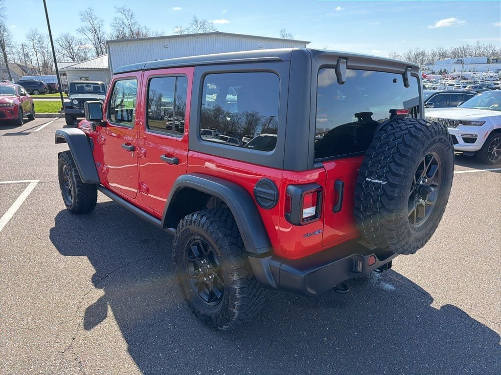Certified 2025 Jeep Wrangler Willys 4xe SUV