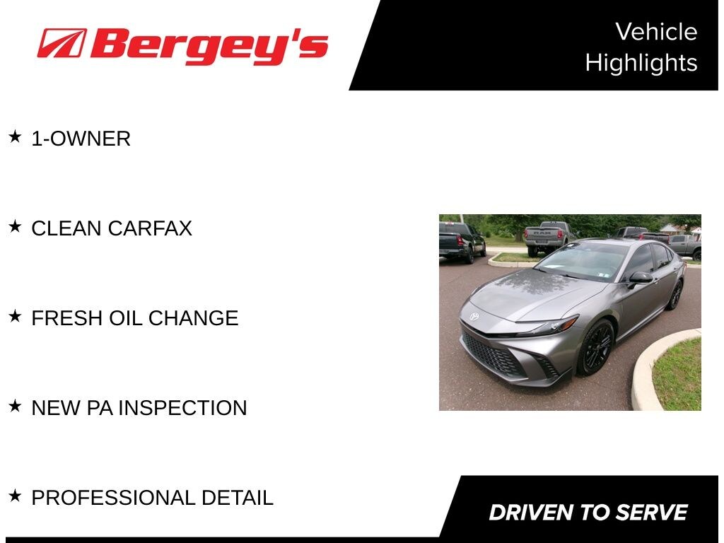 Used 2025 Toyota Camry SE Sedan