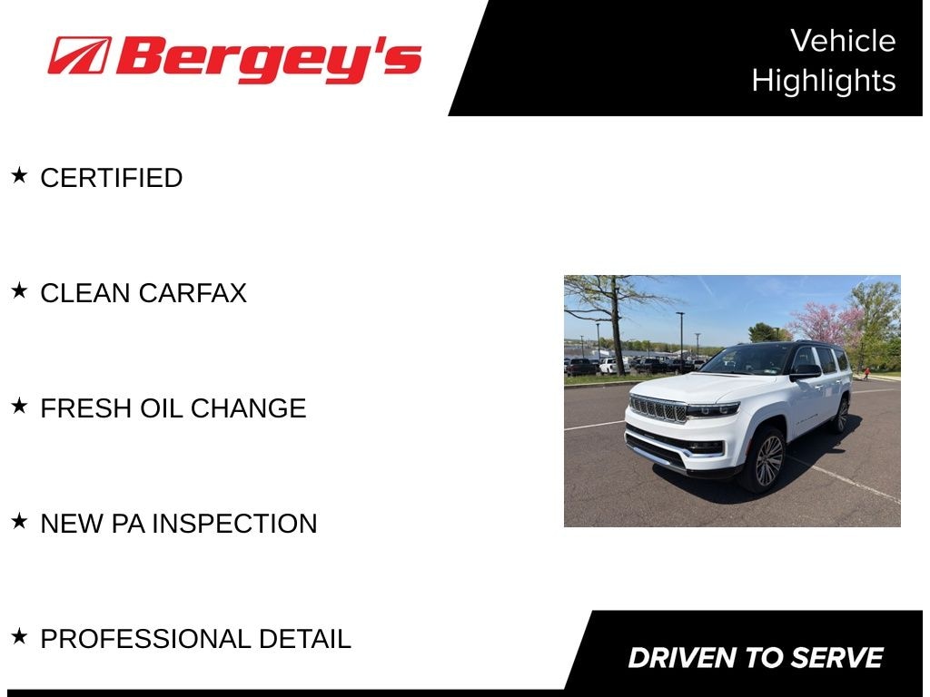 Certified 2025 Jeep Grand Wagoneer Base SUV