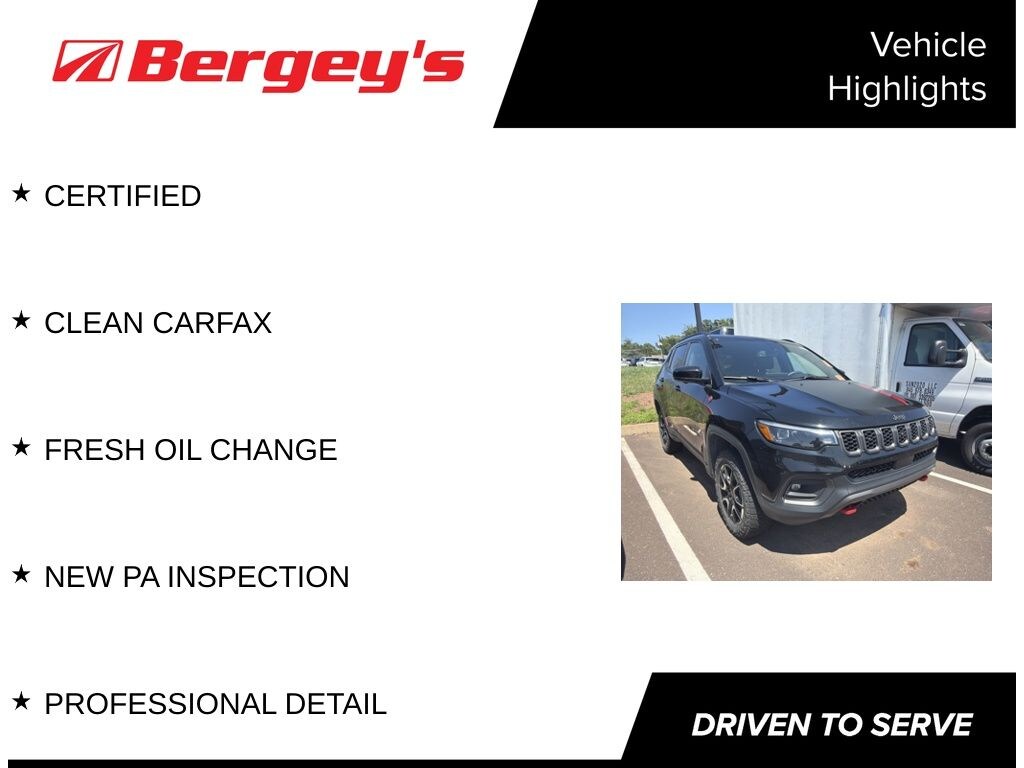 Certified 2025 Jeep Compass Trailhawk SUV