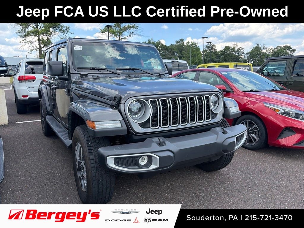 Certified 2025 Jeep Wrangler Sahara SUV