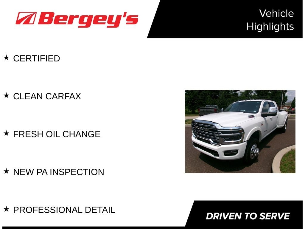 Certified 2025 Ram 3500 Limited Truck