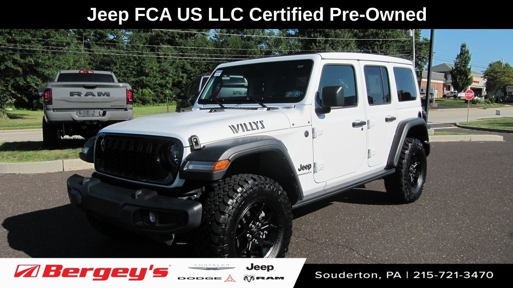 Certified 2025 Jeep Wrangler Willys SUV