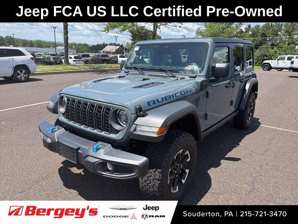 Certified 2025 Jeep Wrangler Rubicon 4xe SUV