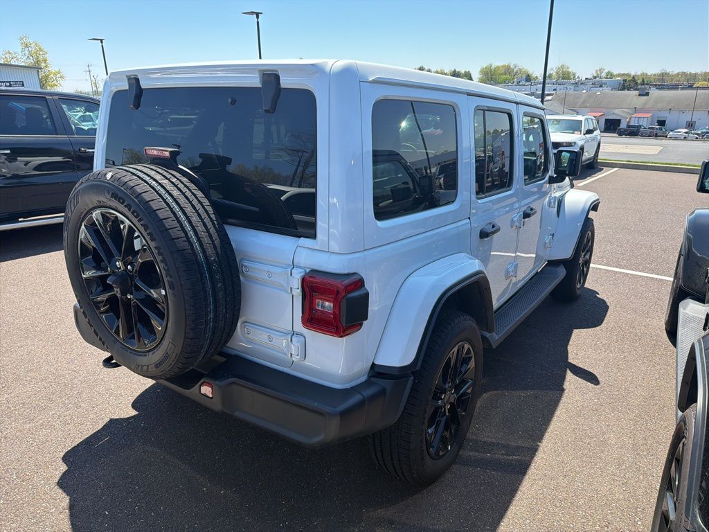 Certified 2025 Jeep Wrangler 4xe Sahara 4XE with VIN 1C4RJXP65SW600987 for sale in Souderton, PA