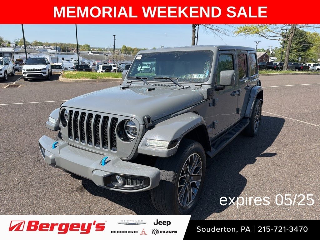 Certified 2022 Jeep Wrangler Unlimited Sahara High Altitude 4xe SUV