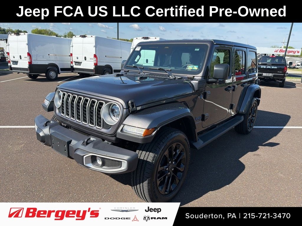 Certified 2025 Jeep Wrangler Sahara 4xe SUV