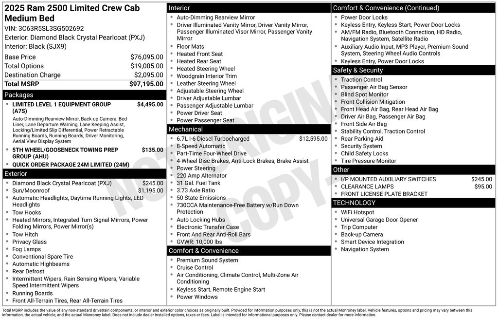 2025 RAM 2500 Limited - Photo 26