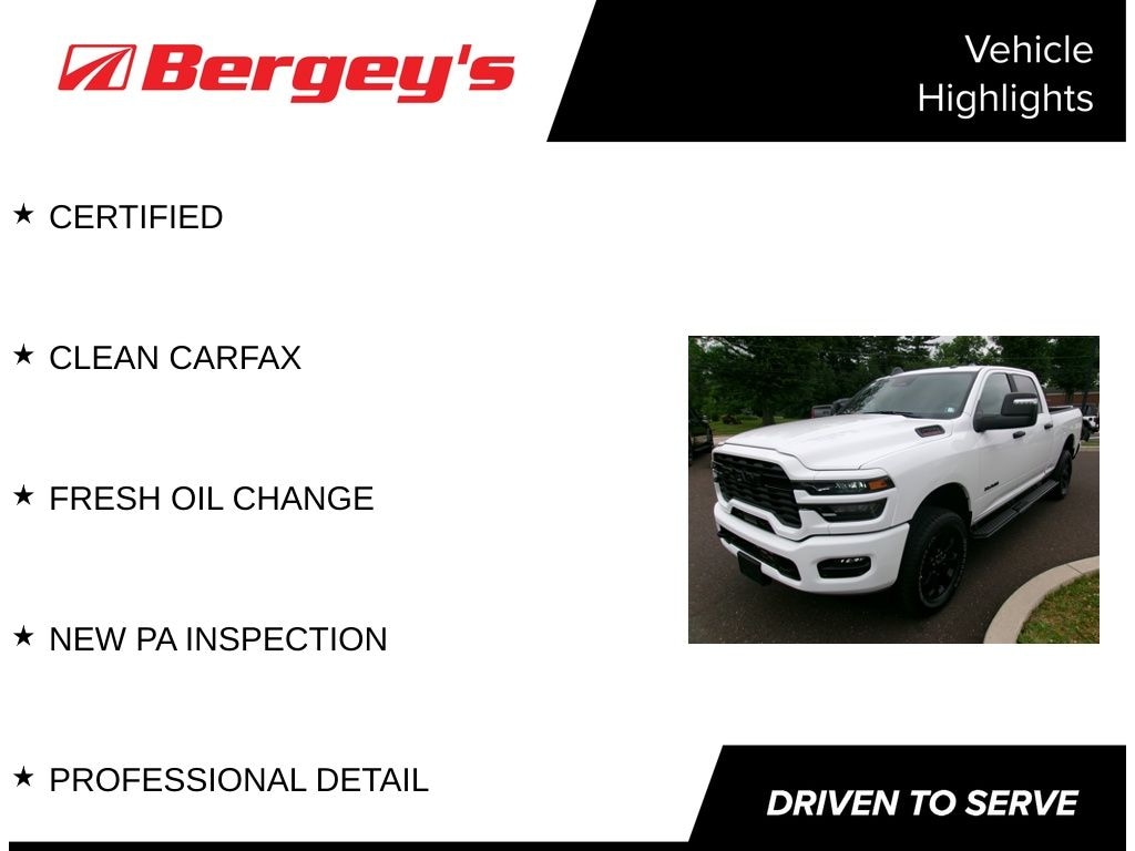 Certified 2025 Ram 2500 Big Horn Truck