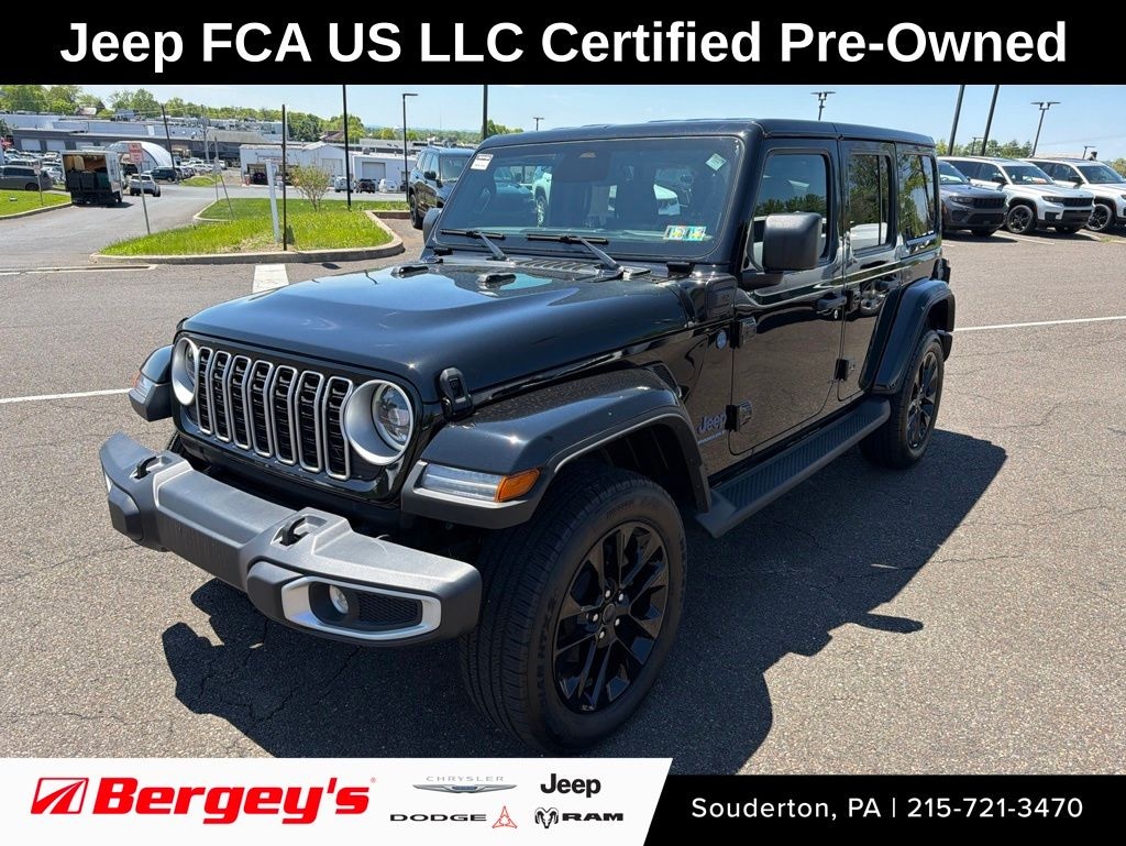Certified 2025 Jeep Wrangler Sahara 4xe SUV