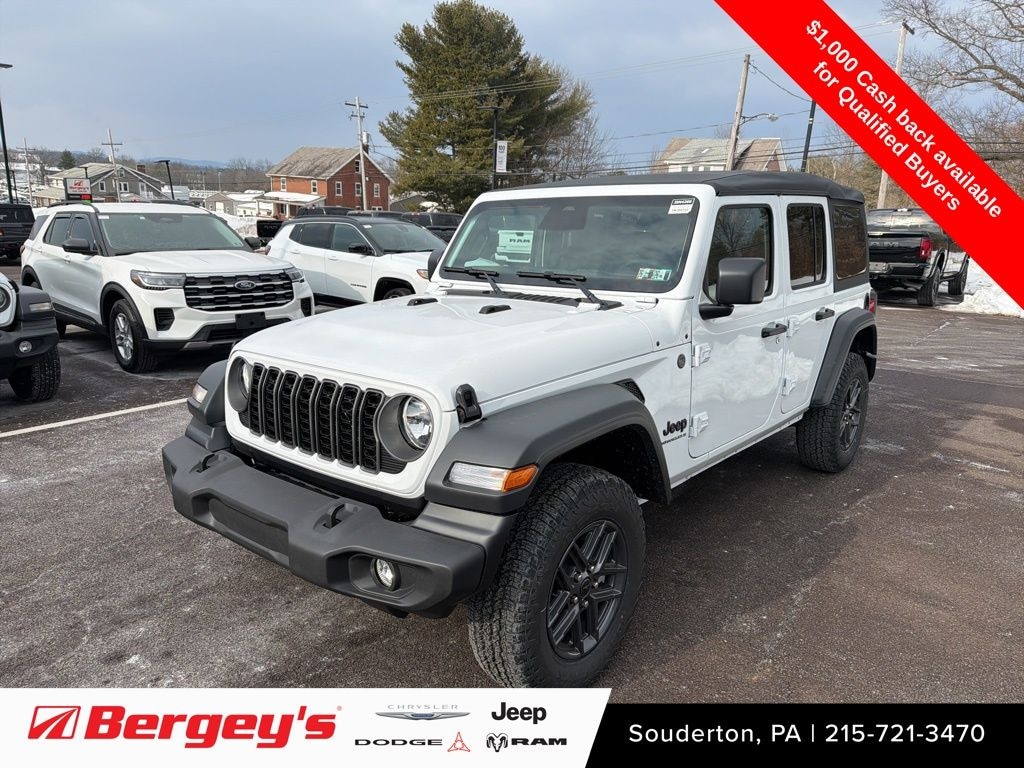 New 2026 Jeep Wrangler Sport S Sport Utility