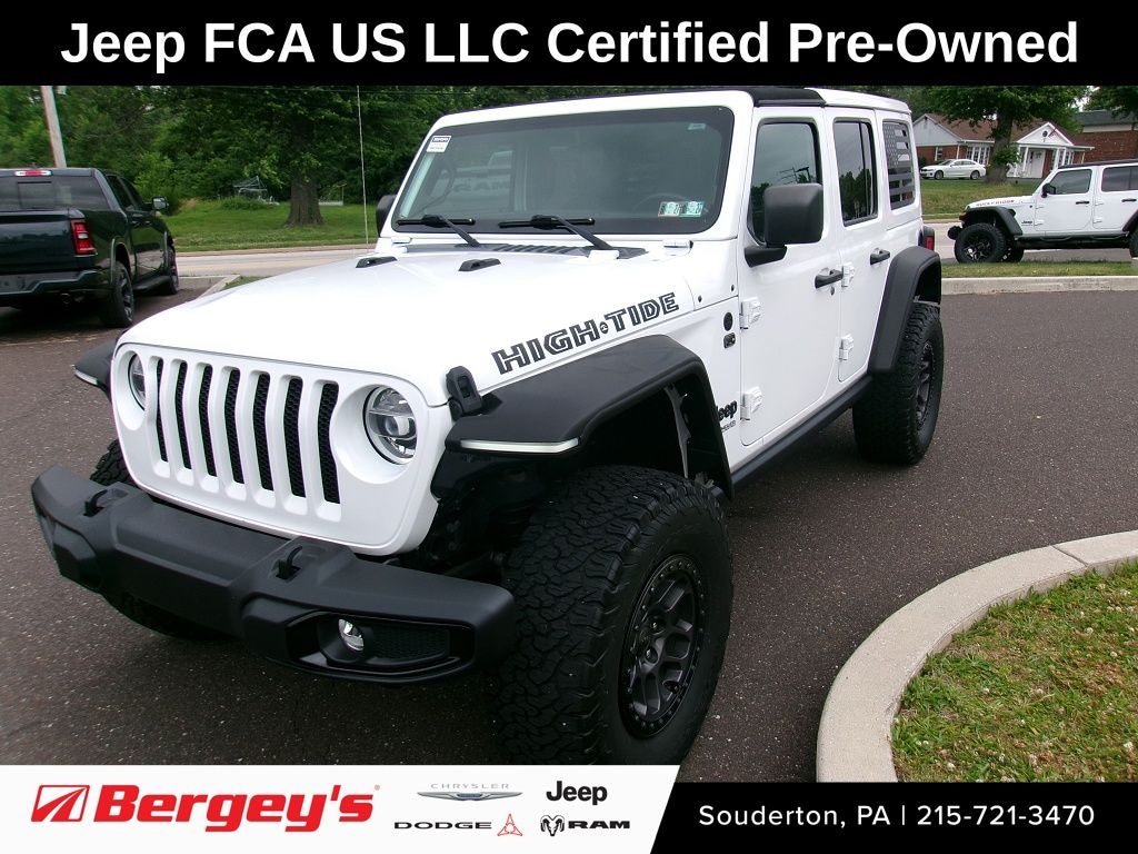 Used 2022 Jeep Wrangler Unlimited High Tide SUV