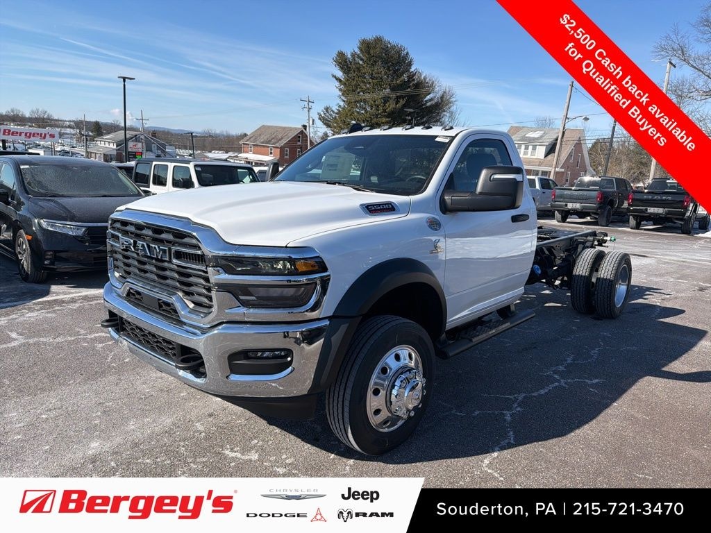 New 2026 Ram 5500HD Tradesman Pickup