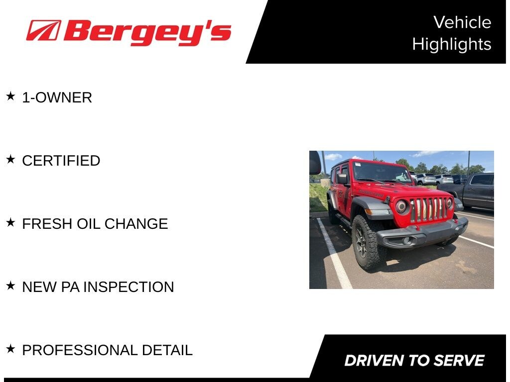 Certified 2021 Jeep Wrangler Unlimited Rubicon SUV
