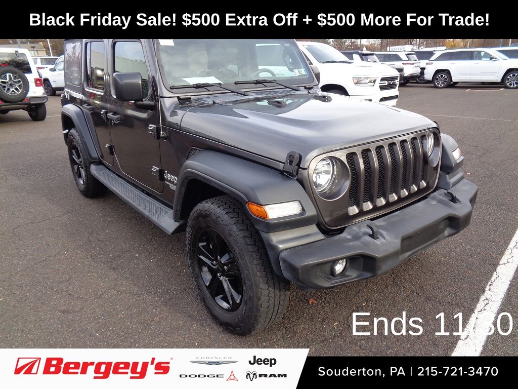 2018 Jeep All-New Wrangler Unlimited Sport S