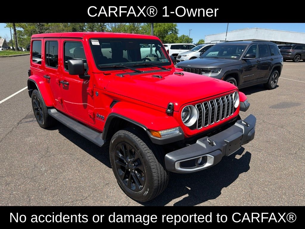 Certified 2025 Jeep Wrangler Sahara 4xe SUV