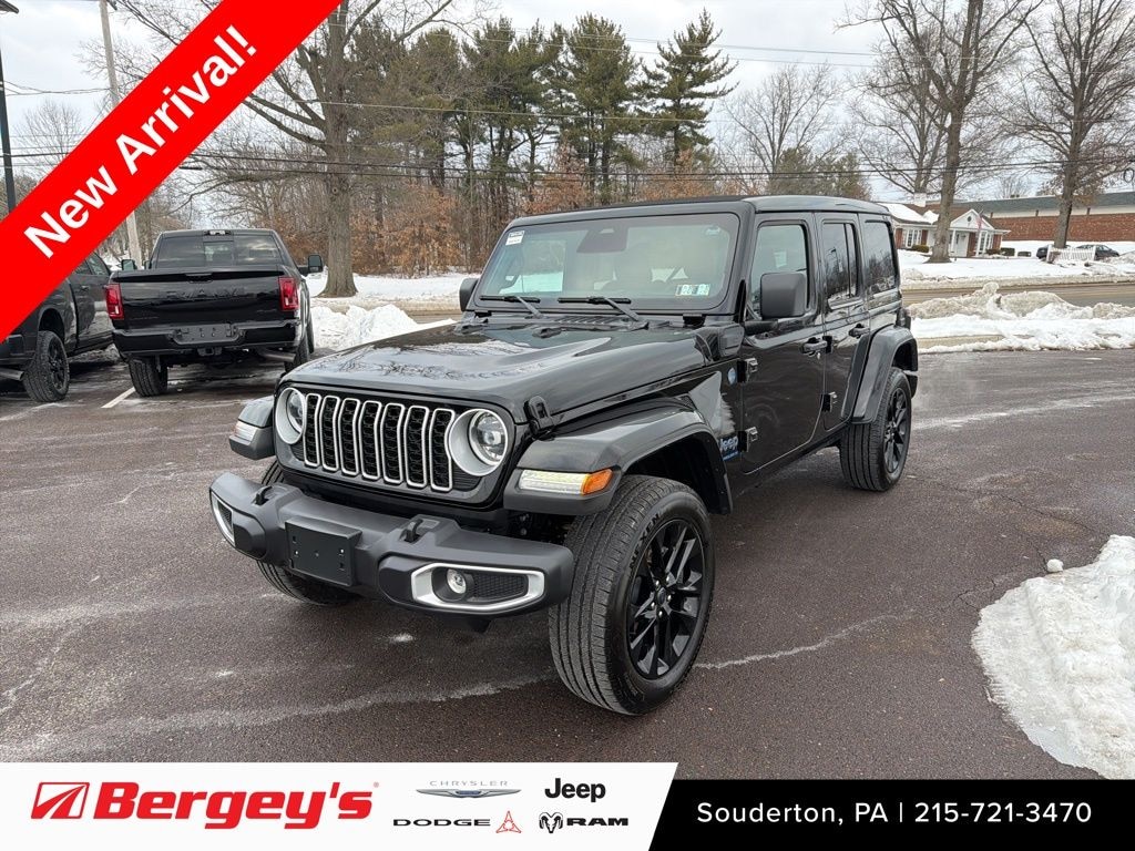 Certified 2025 Jeep Wrangler Sahara 4xe SUV