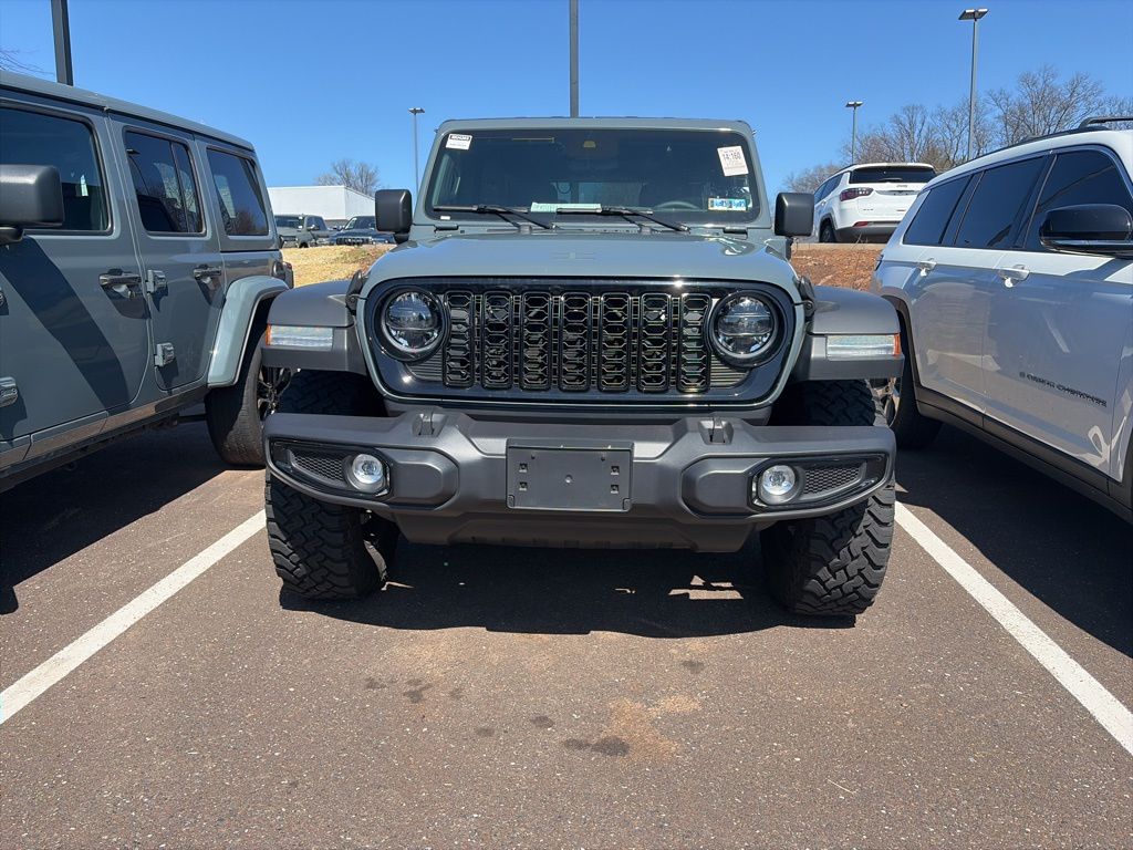 Certified 2025 Jeep Wrangler 4xe Willys 4XE with VIN 1C4RJXN63SW579916 for sale in Souderton, PA