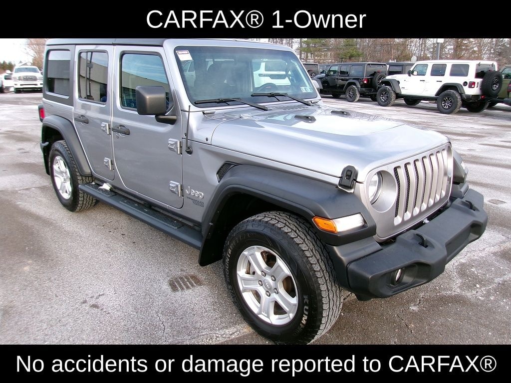 Certified 2020 Jeep Wrangler Unlimited Sport S SUV