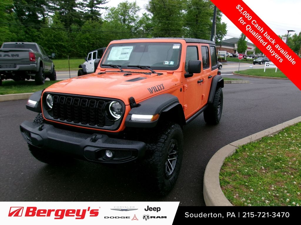 New 2026 Jeep Wrangler Willys Sport Utility