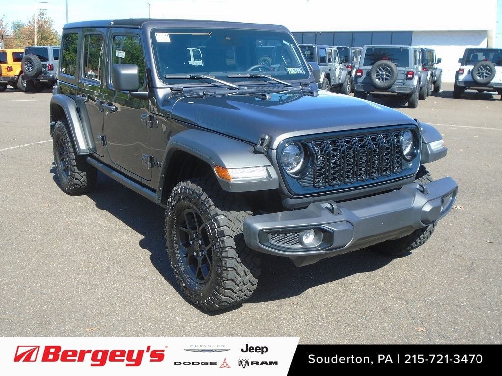 Certified 2024 Jeep Wrangler Willys SUV