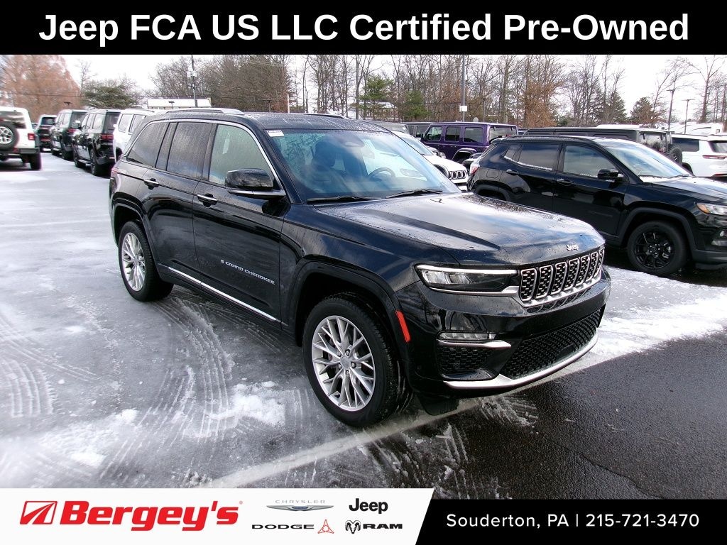 Certified 2022 Jeep Grand Cherokee Summit 4xe SUV