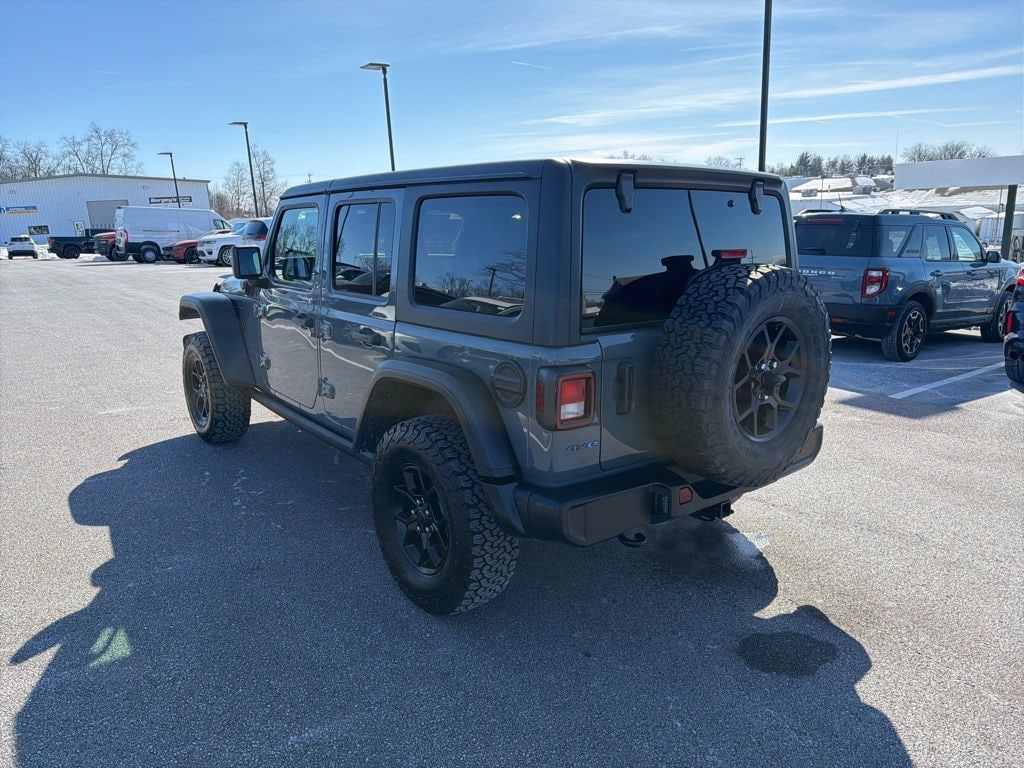 Certified 2025 Jeep Wrangler Willys 4xe SUV