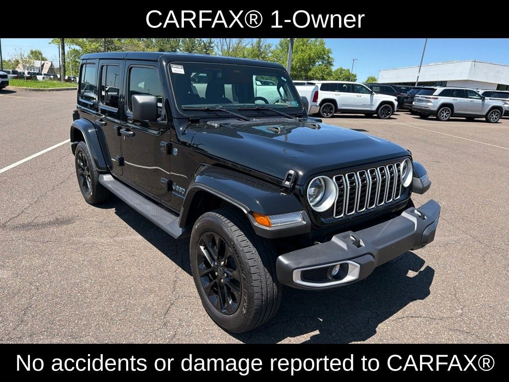 Certified 2025 Jeep Wrangler Sahara 4xe SUV