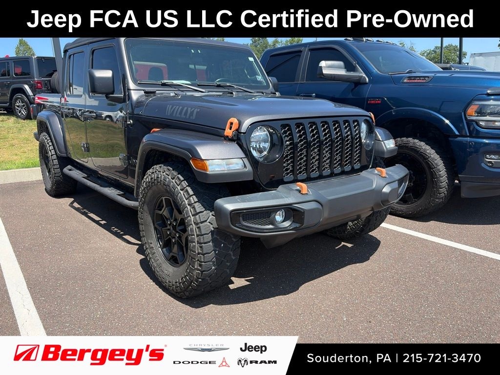 Certified 2021 Jeep Gladiator Willys Truck