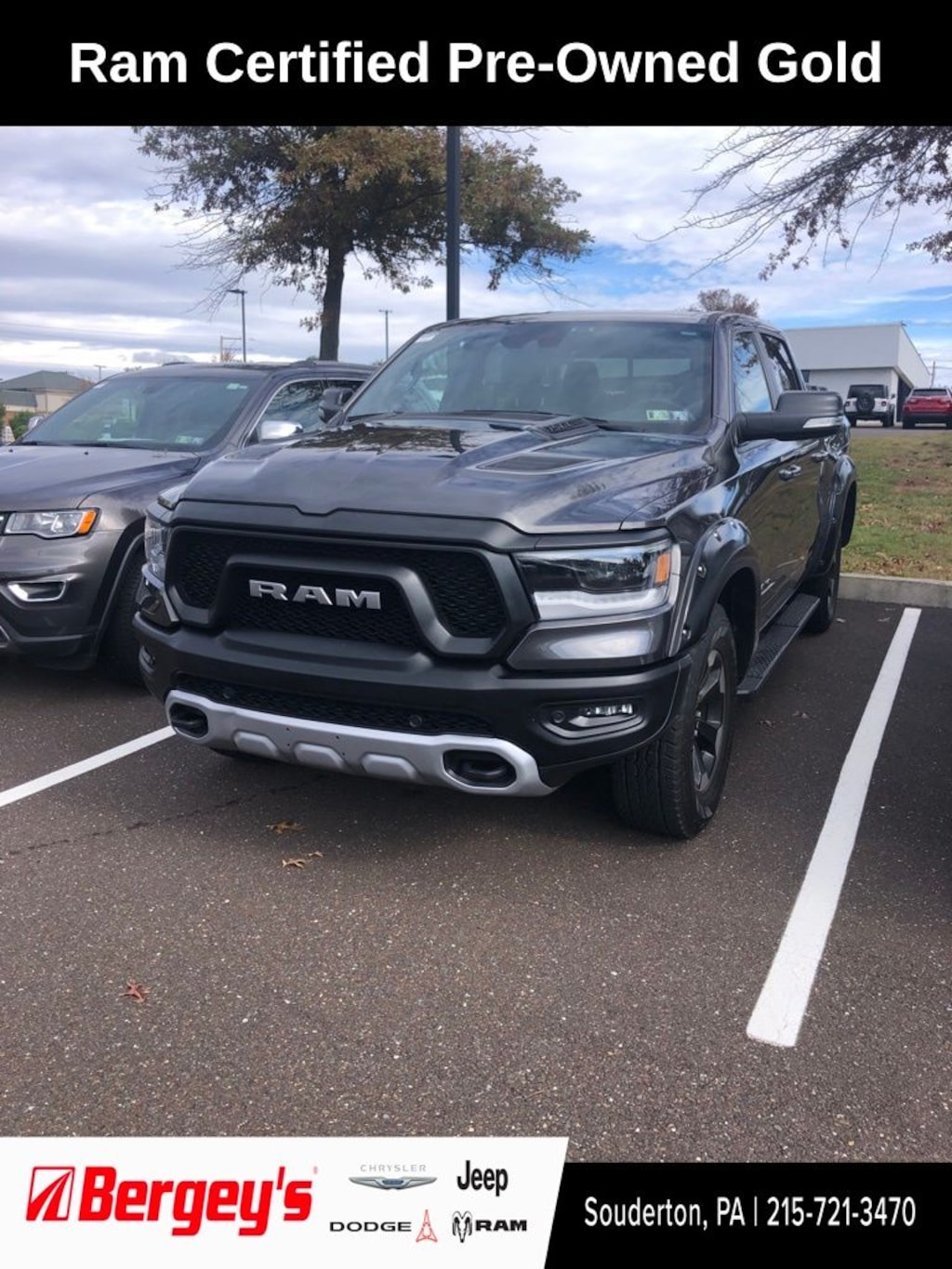 Certified 2020 Ram 1500 Rebel Truck