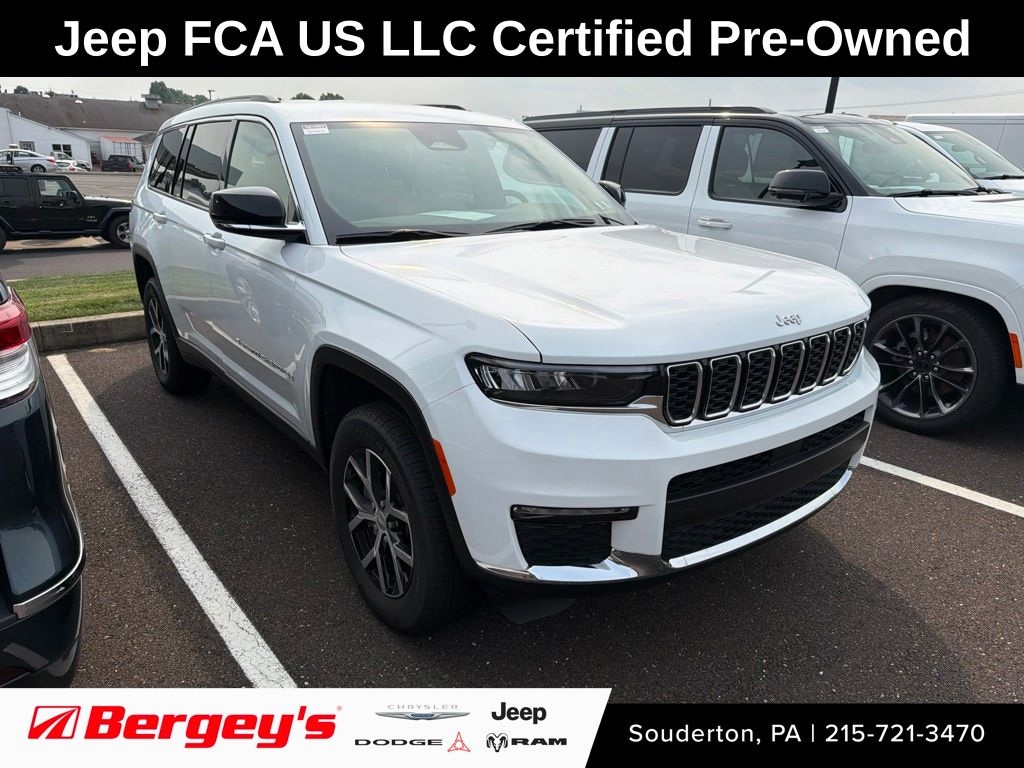 Certified 2025 Jeep Grand Cherokee L Limited SUV