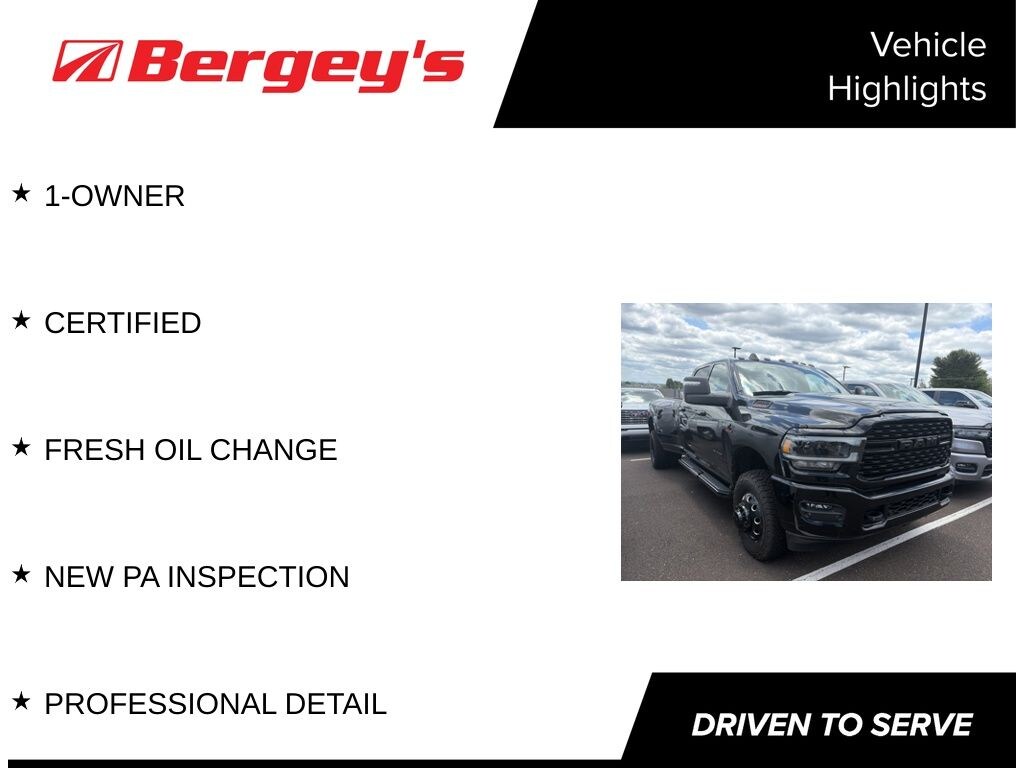 Certified 2023 Ram 3500 Big Horn Truck