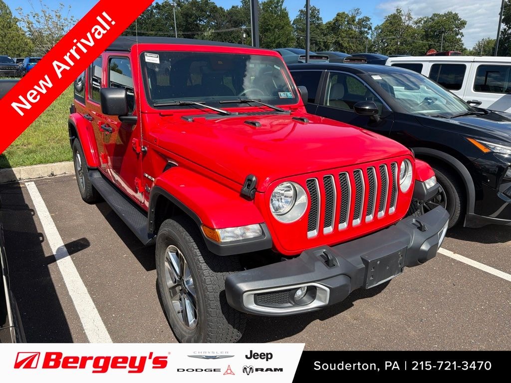 Certified 2022 Jeep Wrangler Unlimited Sahara SUV