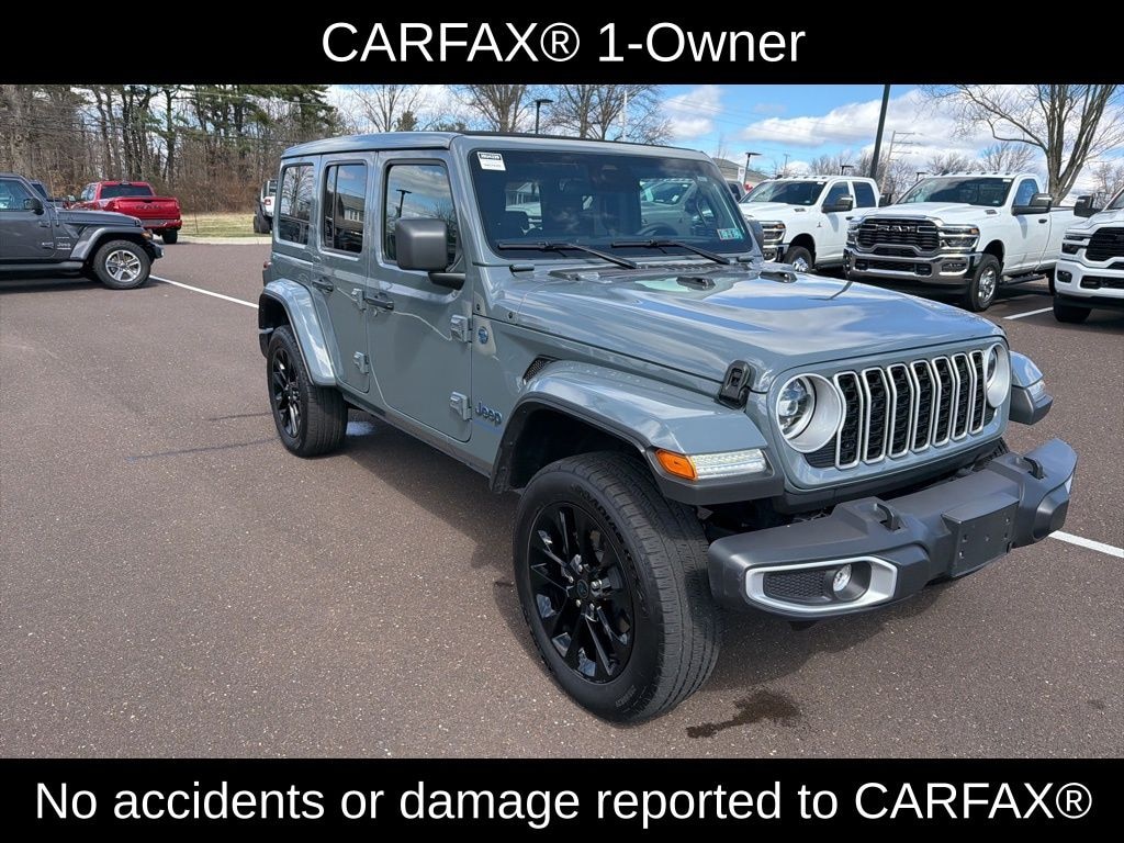 Certified 2025 Jeep Wrangler Sahara 4xe SUV