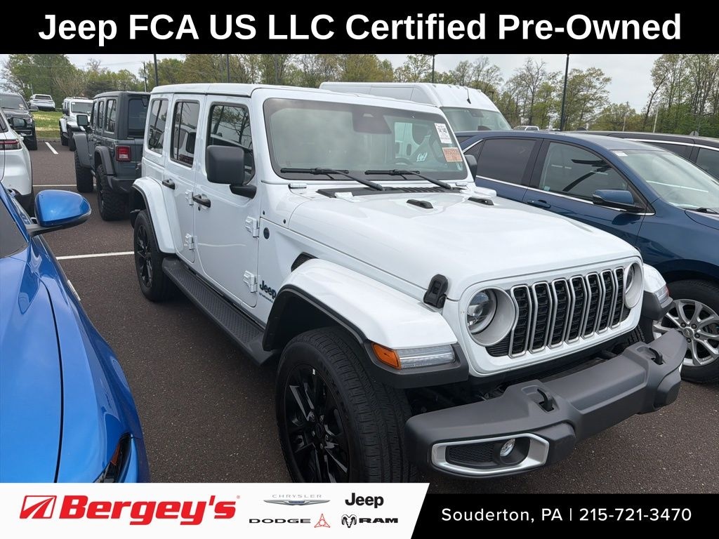 Certified 2025 Jeep Wrangler Sahara 4xe SUV