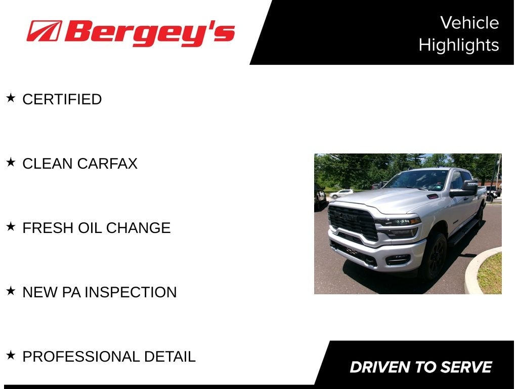 Certified 2026 Ram 2500 Big Horn Truck