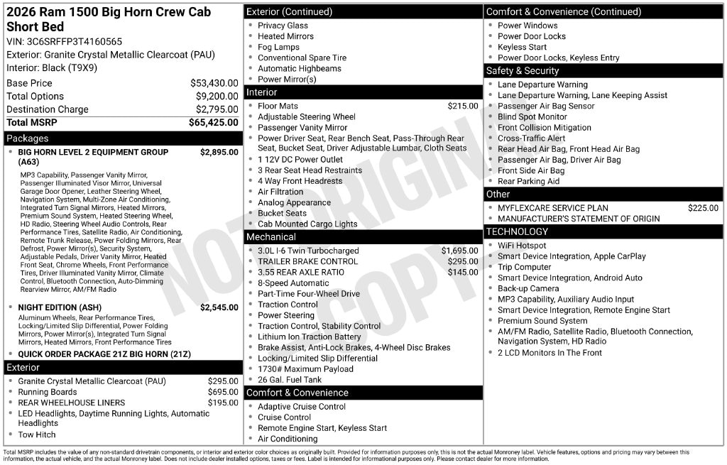 2026 RAM 1500 Big Horn/Lone Star - Photo 29