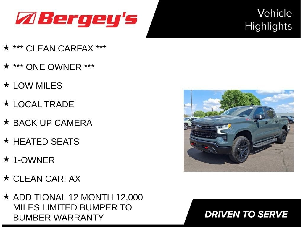 Used 2025 Chevrolet Silverado 1500 LT Trail Boss Truck