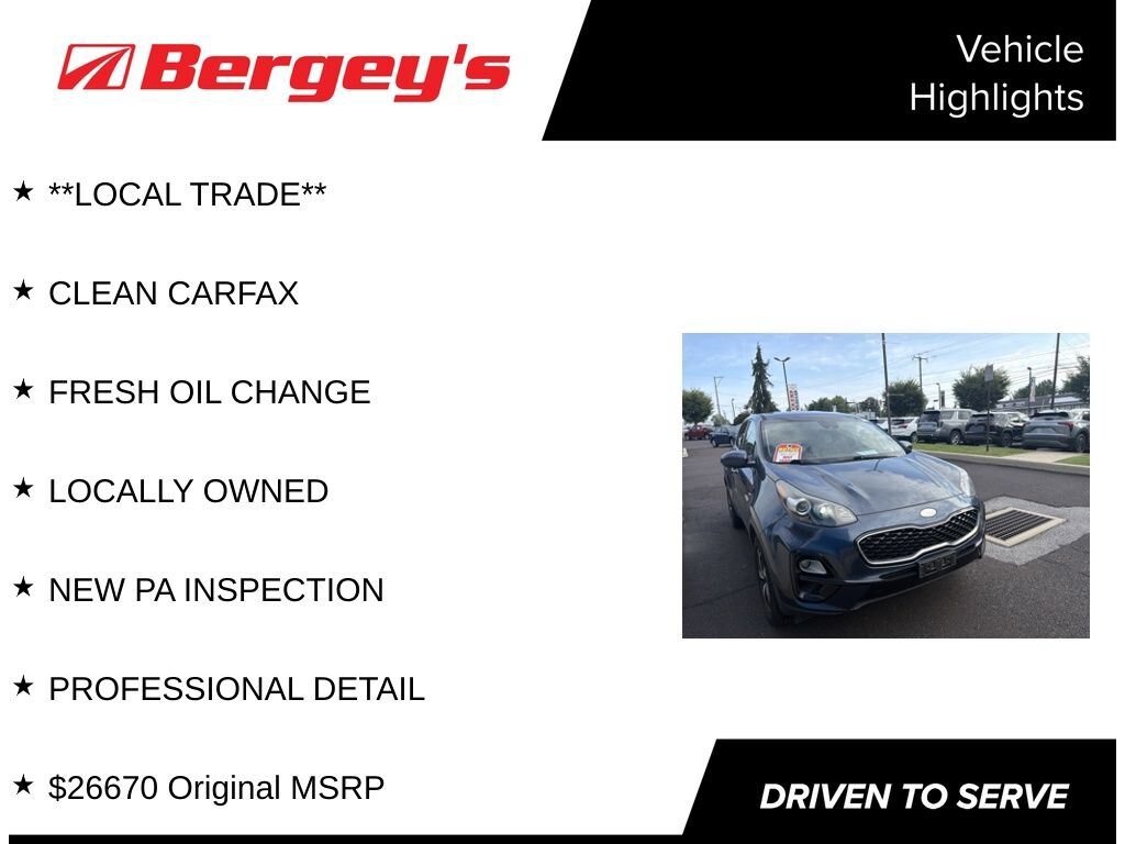 Used 2020 Kia Sportage LX SUV