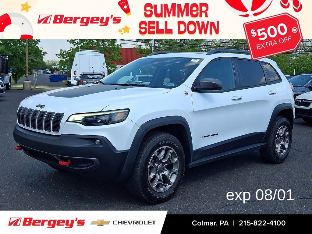 Used 2021 Jeep Cherokee Trailhawk 4x4 SUV